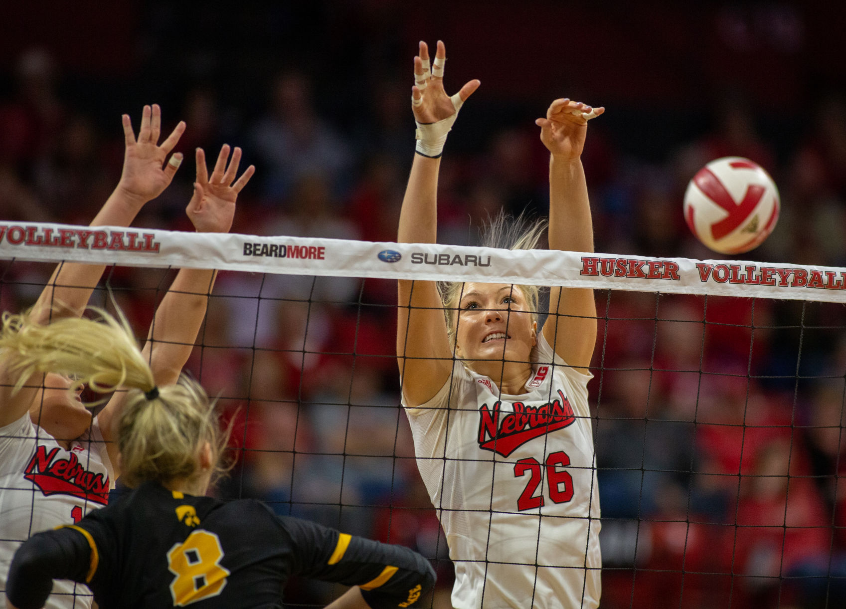 Nebraska Volleyball vs. Iowa Photo No. 8